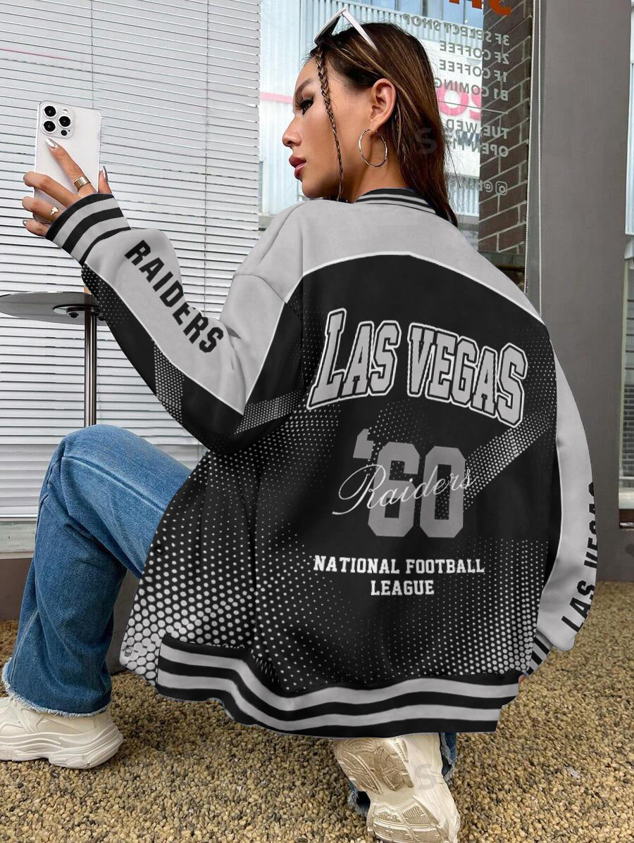 Las Vegas Raiders National Football League Varsity Jacket AZBTVJK000631