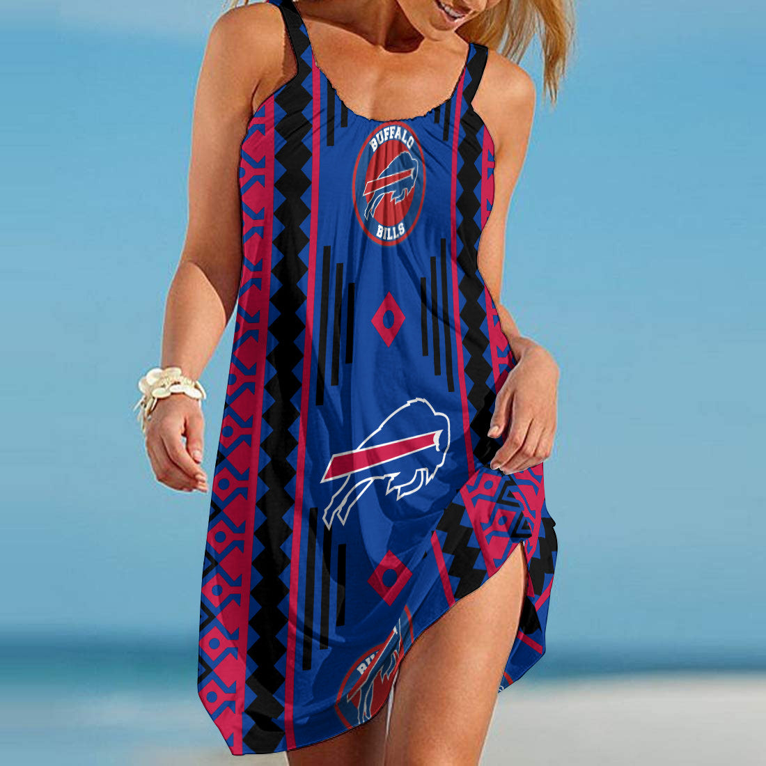 Buffalo Bills Beach Dress BG25