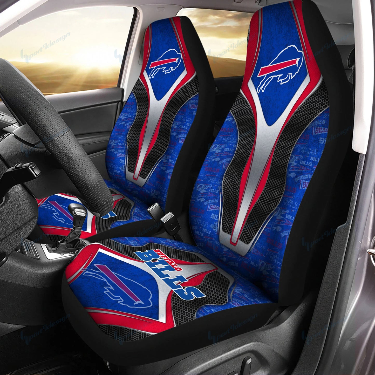 Buffalo Bills Car Seat Covers BG27