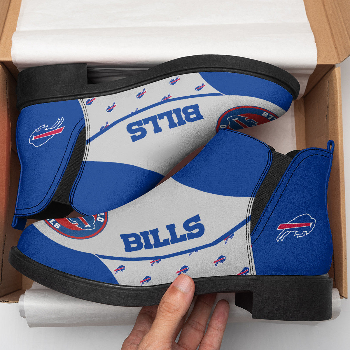 Buffalo Bills Comfort & Fashion Short Boots BG19