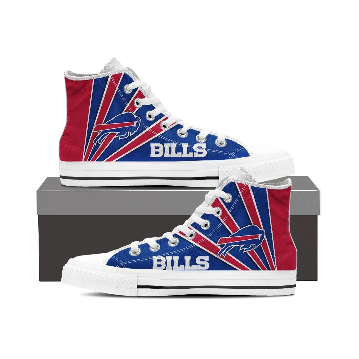 Buffalo Bills High Top Shoes 011