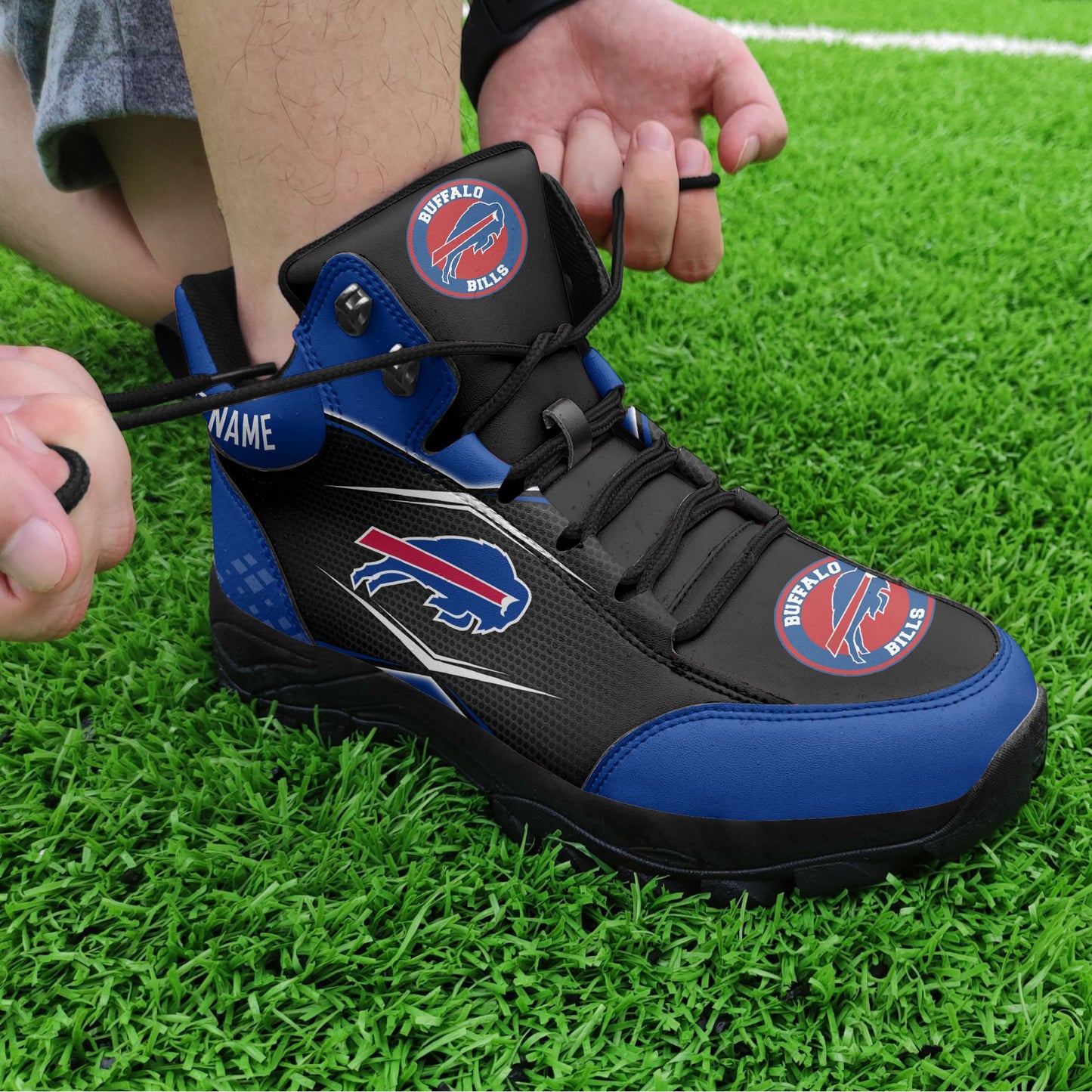 Buffalo Bills Hiking Personalized Shoes 02