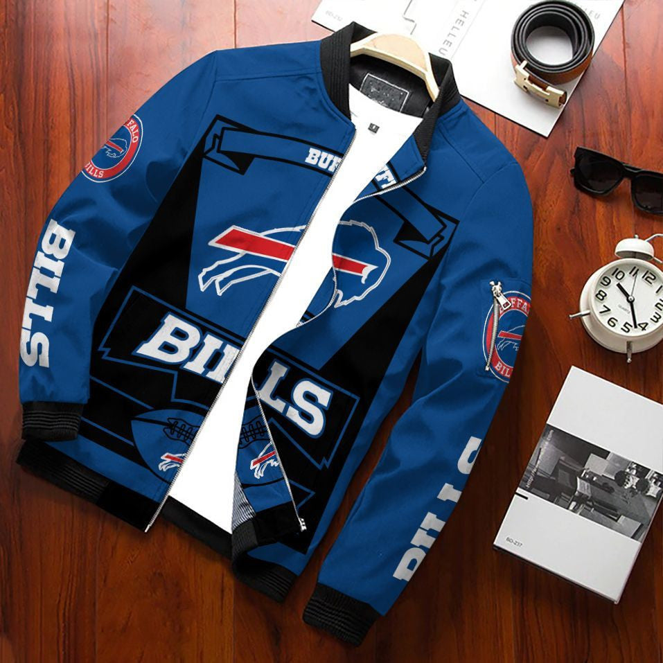 Buffalo Bills-Josh Allen Bomber Jacket 458