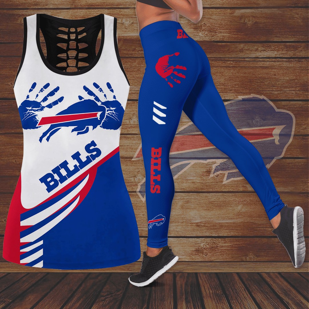 Buffalo Bills Leggings And Tank Top 138