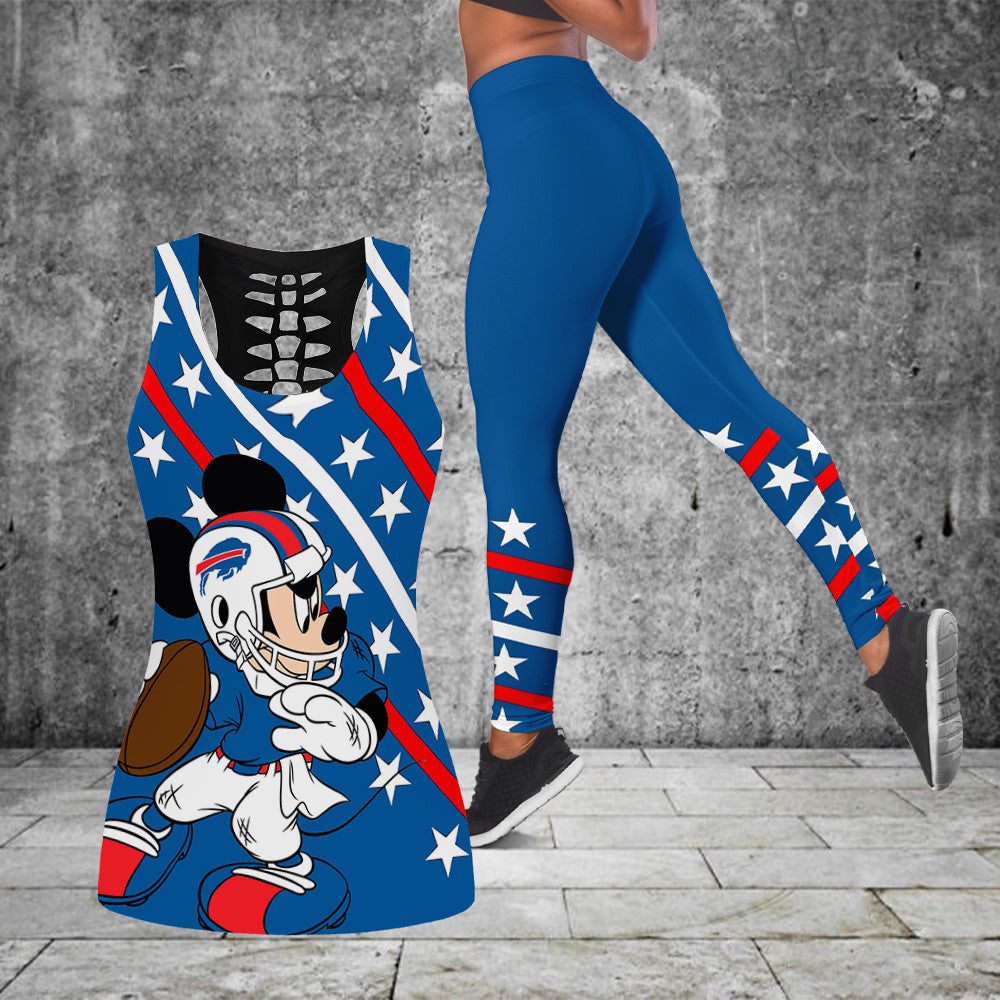 Buffalo Bills Leggings And Tank Top BG110