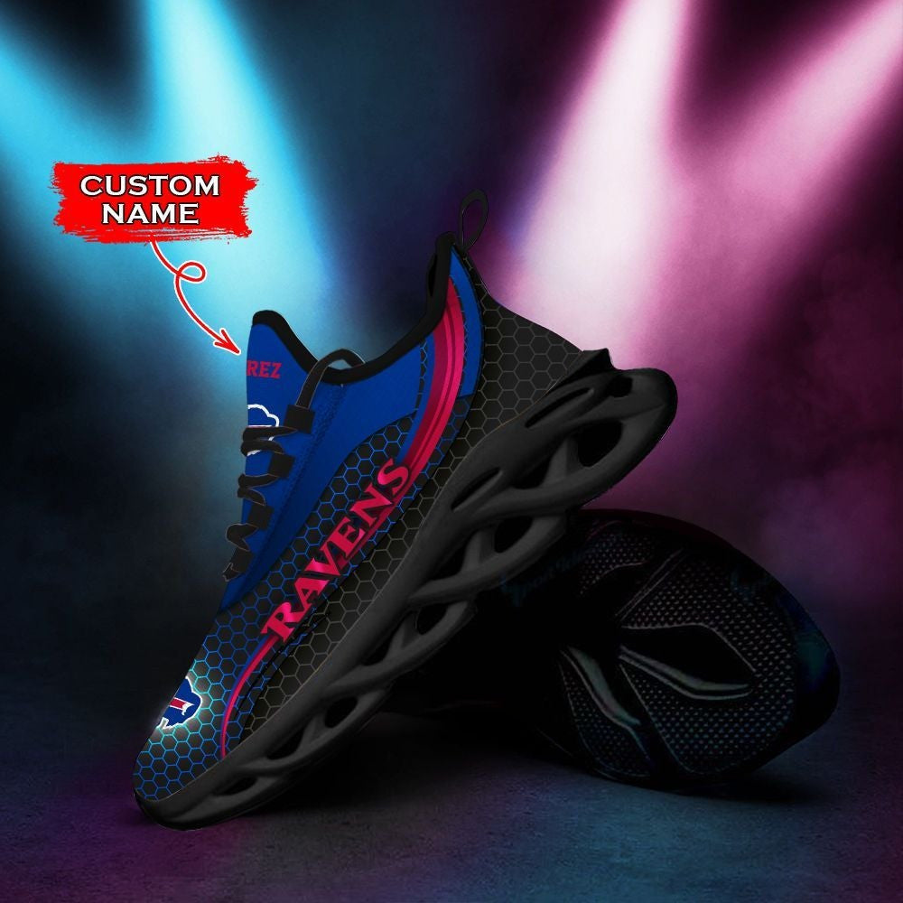 Buffalo Bills Max Soul Clunky Sneakers Shoes Luxury NFL Custom name