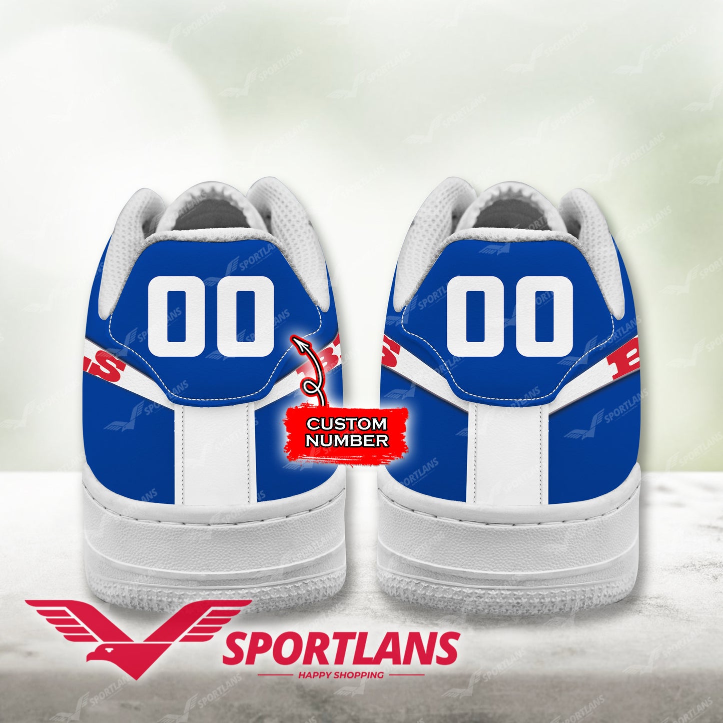 Buffalo Bills NFL Personalized Air Force 1 Shoes
