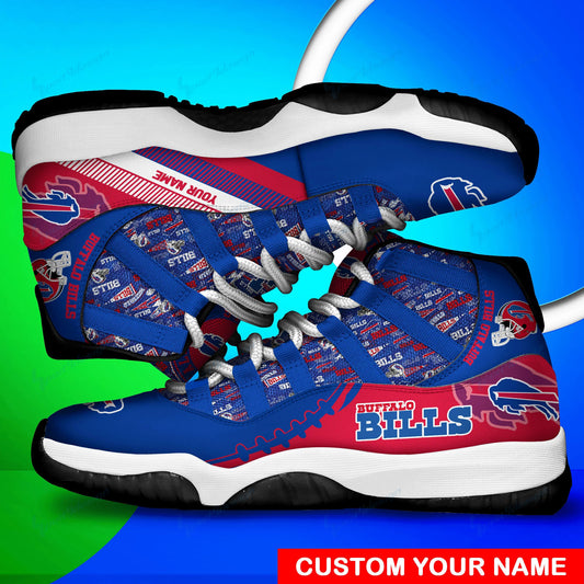 Buffalo Bills Personalized AJD11 Sneakers BG153