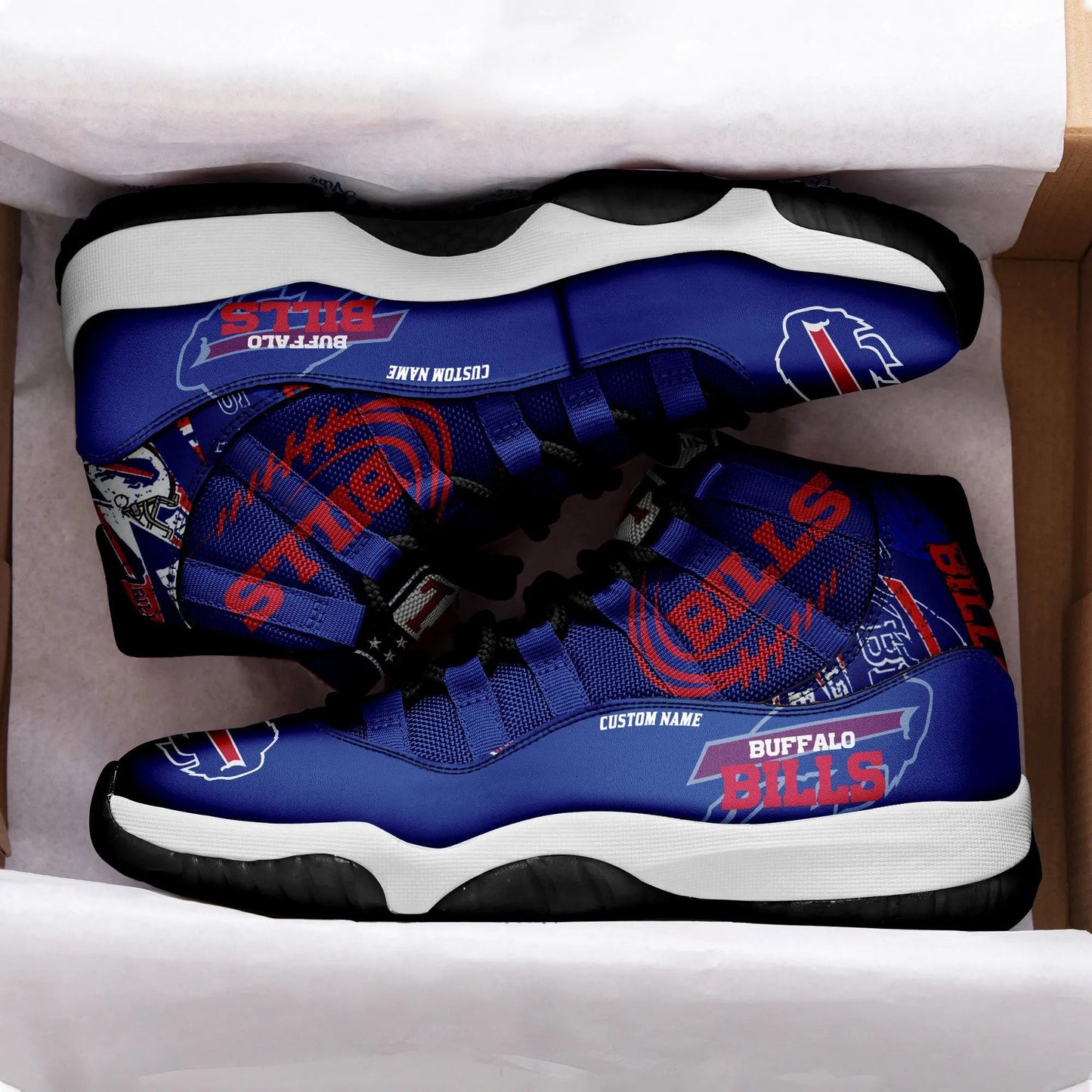Buffalo Bills Personalized AJD11 Sneakers BG187