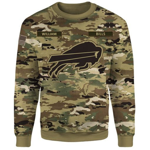 Buffalo Bills Personalized All Over Printed 255