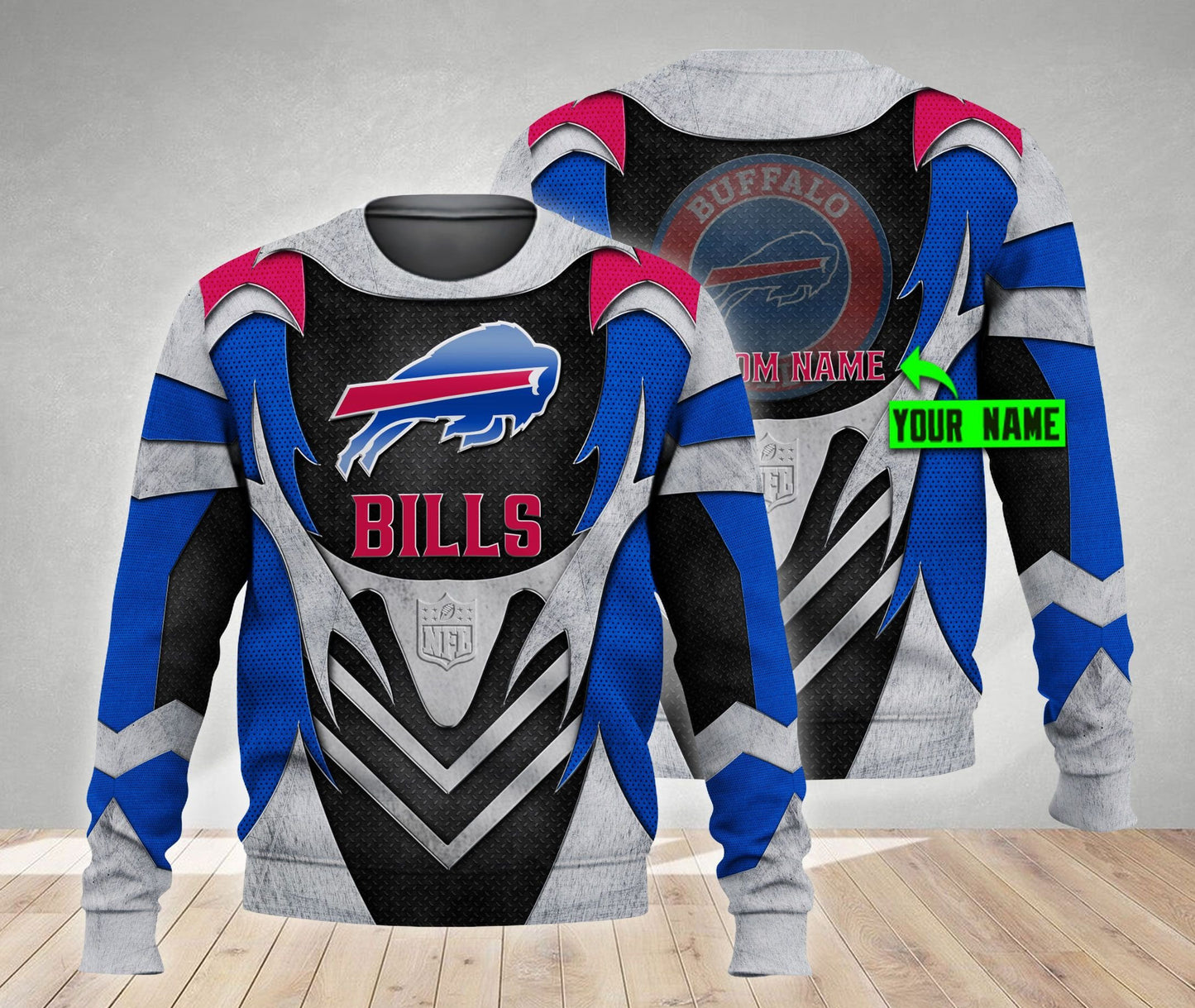 Buffalo Bills Personalized All Over Printed 483