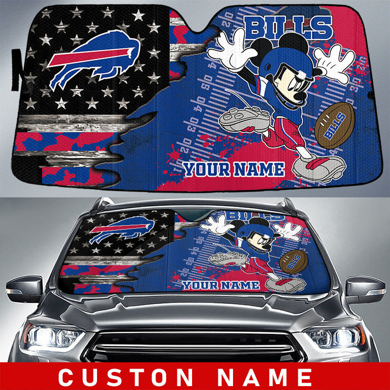 Buffalo Bills Personalized Auto Sun Shade BG121