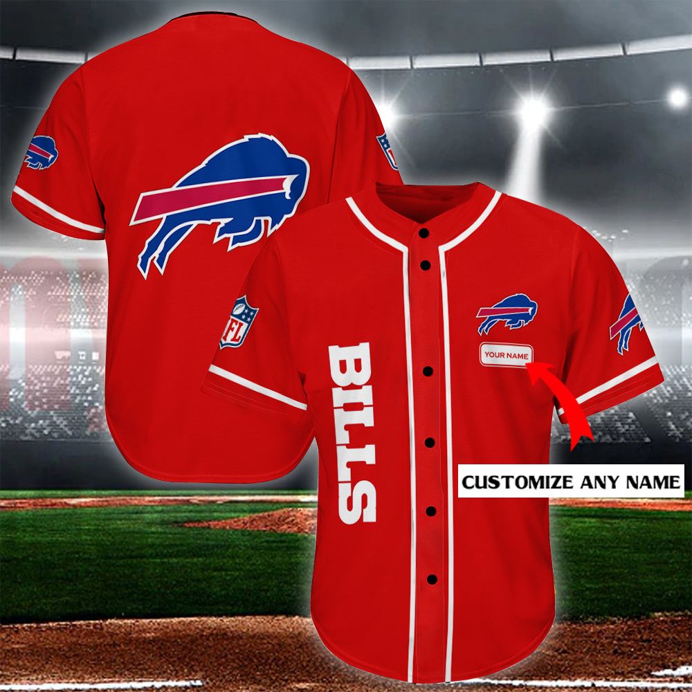 Buffalo Bills Personalized Baseball Jersey Shirt 108