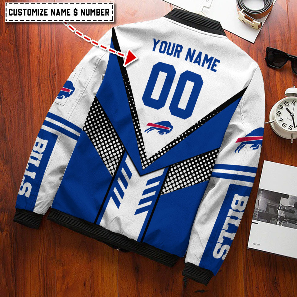 Buffalo Bills Personalized Bomber Jacket BG113