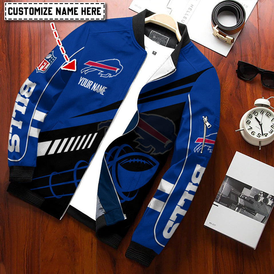 Buffalo Bills Personalized Bomber Jacket BG135