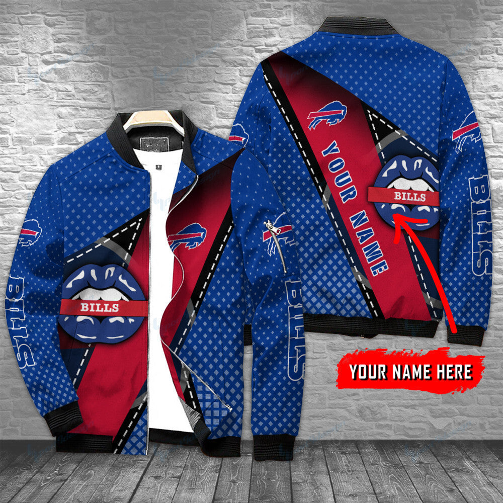 Buffalo Bills Personalized Bomber Jacket BG363