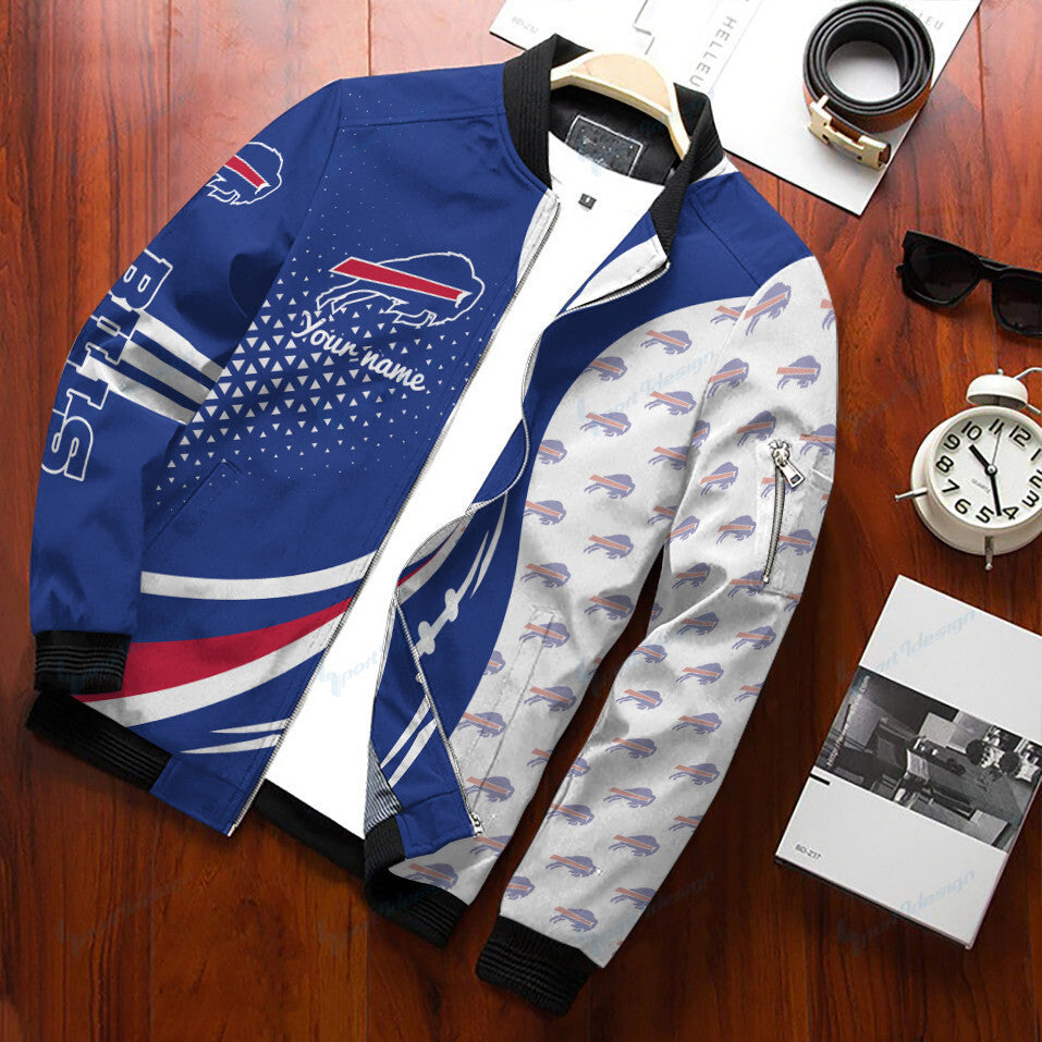 Buffalo Bills Personalized Bomber Jacket BG386