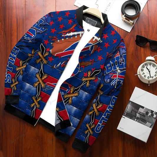 Buffalo Bills Personalized Bomber Jacket BG472