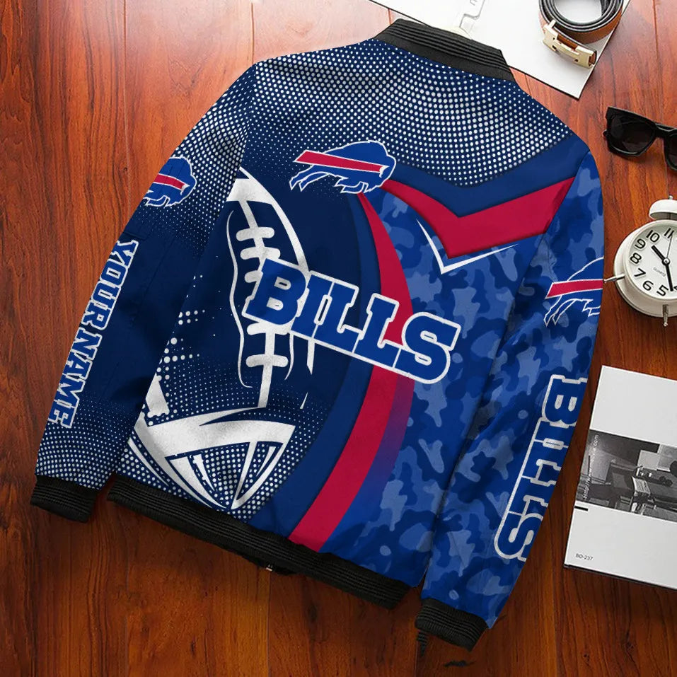 Buffalo Bills Personalized Bomber Jacket BG719