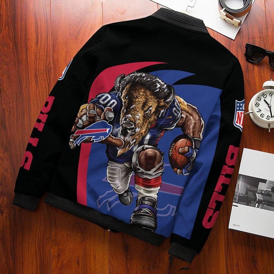 Buffalo Bills Personalized Bomber Jacket BG756