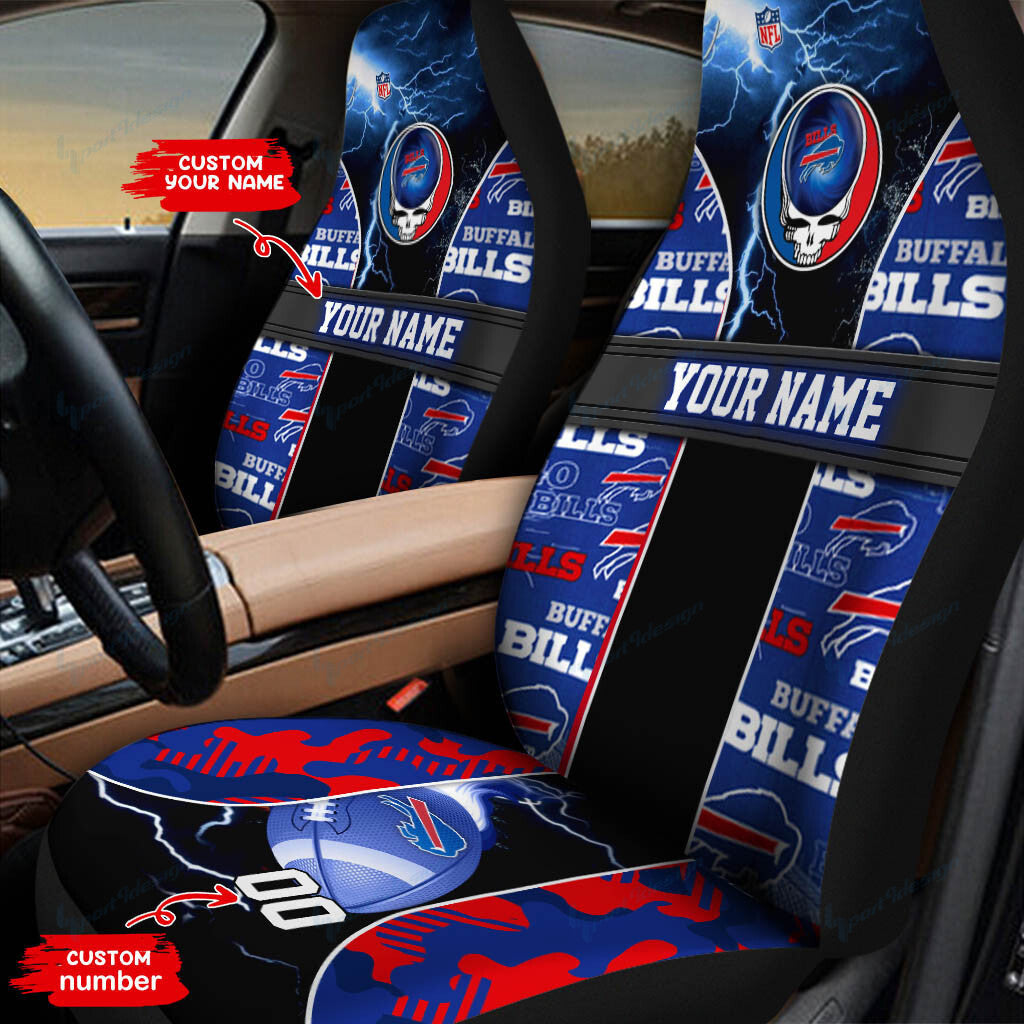 Buffalo Bills Personalized Car Seat Covers BG98