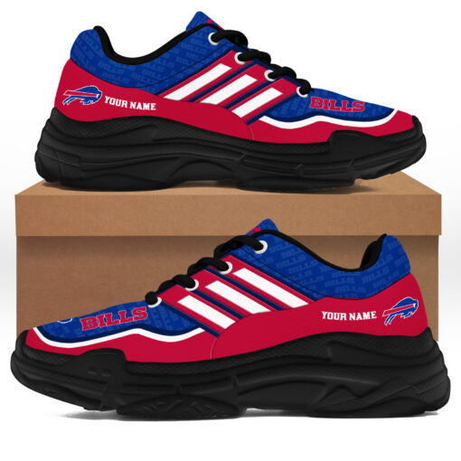 Buffalo Bills Personalized Chunky Sneakers 24