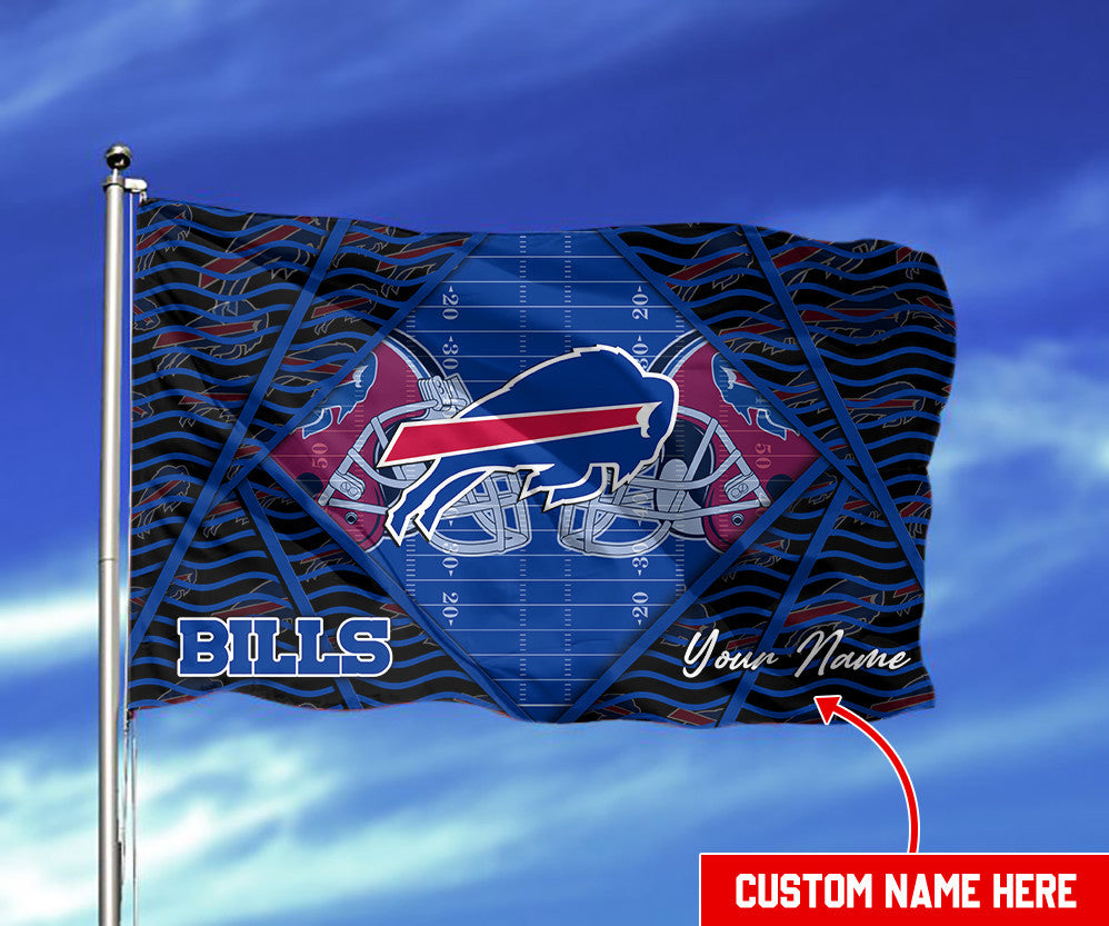 Buffalo Bills Personalized Flag 403