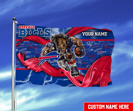 Buffalo Bills Personalized Flag 477