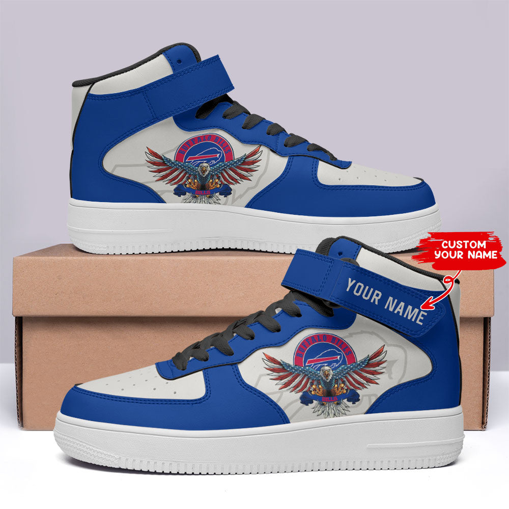 Buffalo Bills Personalized High AF1 Sneakers BG16