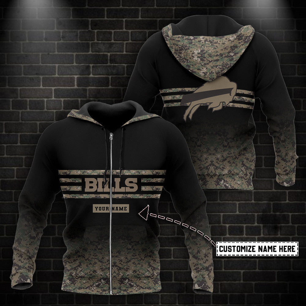 Buffalo Bills Personalized Hoodie BB73