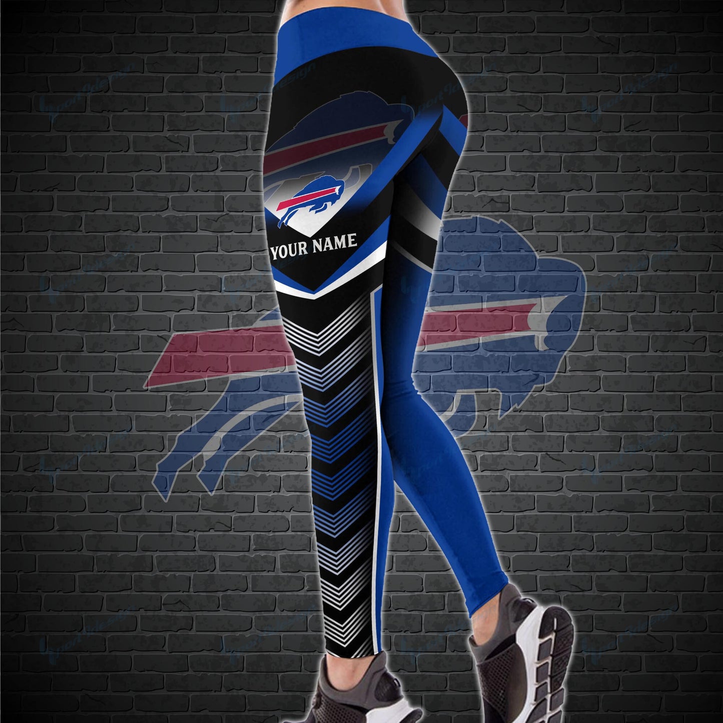 Buffalo Bills Personalized Leggings And Tank Top BG04