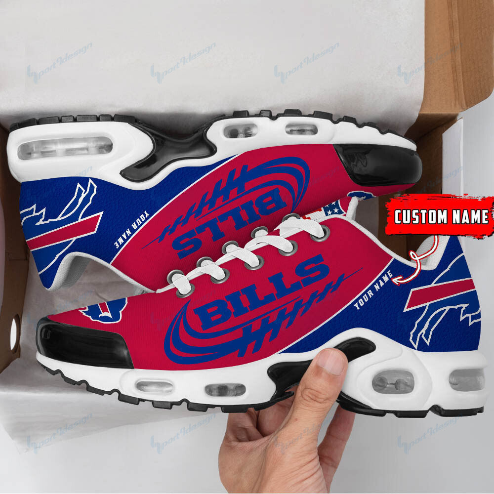 Buffalo Bills Personalized Plus T-N Youth Sneakers BG05