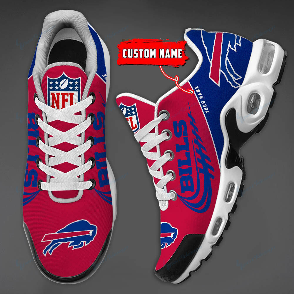 Buffalo Bills Personalized Plus T-N Youth Sneakers BG05