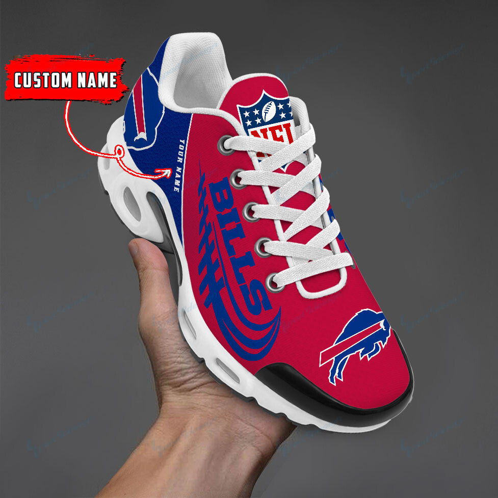 Buffalo Bills Personalized Plus T-N Youth Sneakers BG05