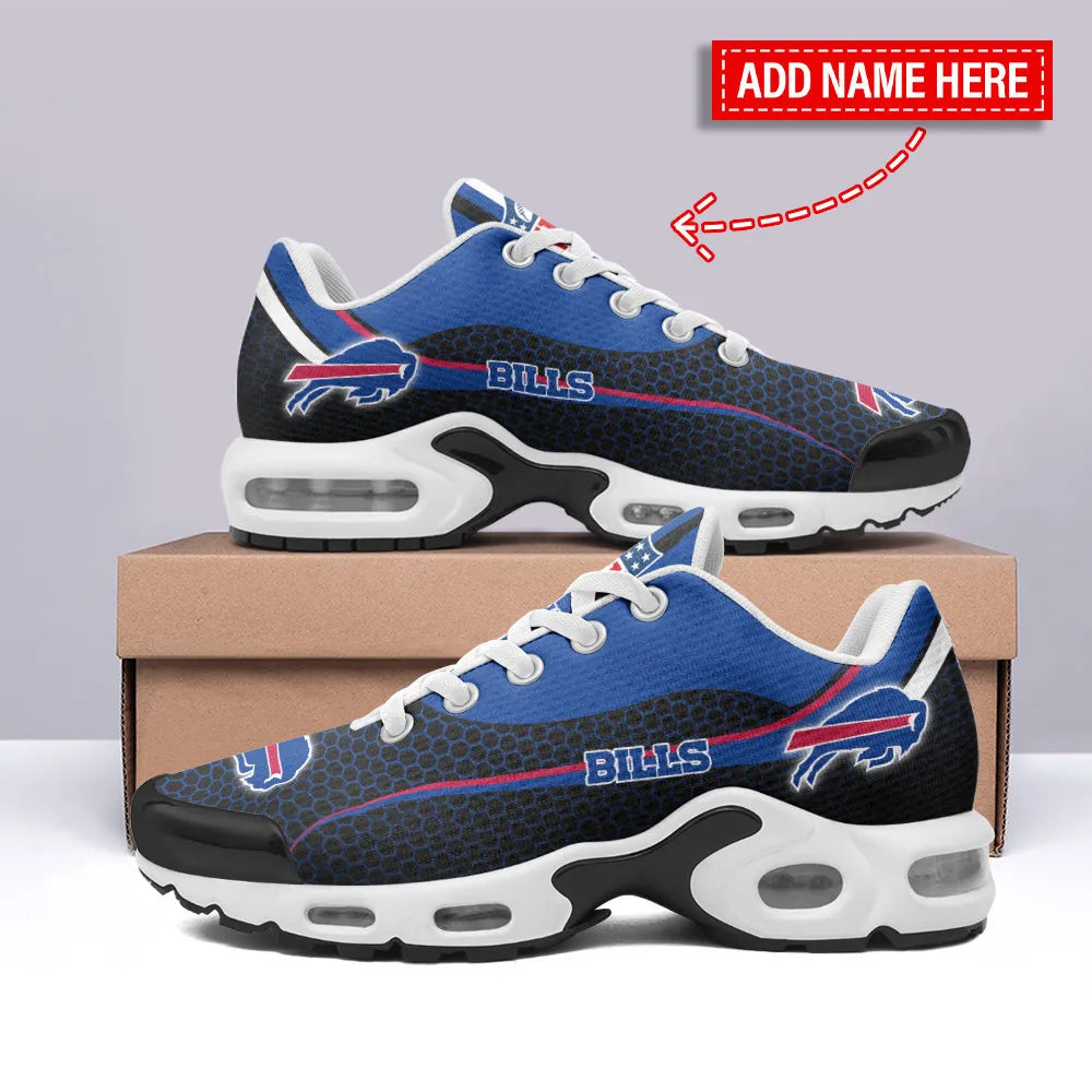 Buffalo Bills Personalized Plus T-N Youth Sneakers BG113