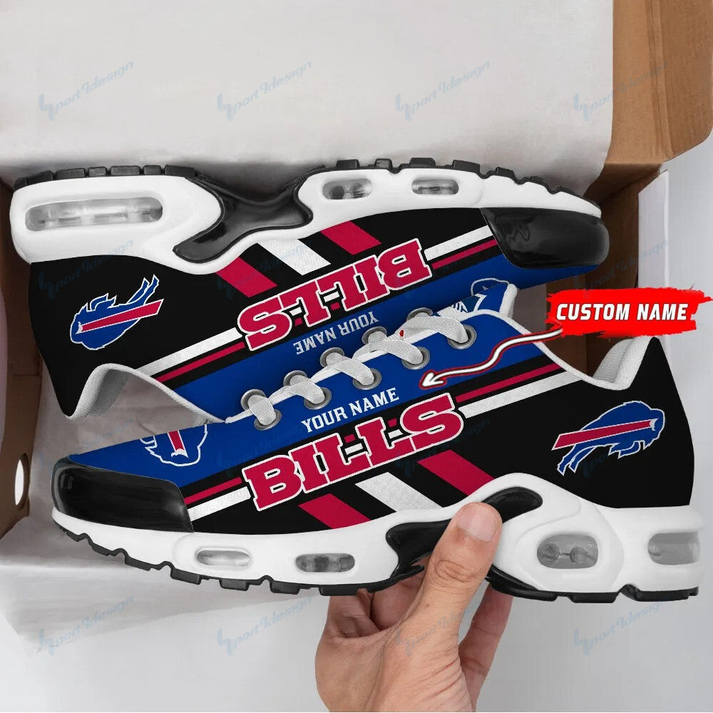 Buffalo Bills Personalized Plus T-N Youth Sneakers BG51