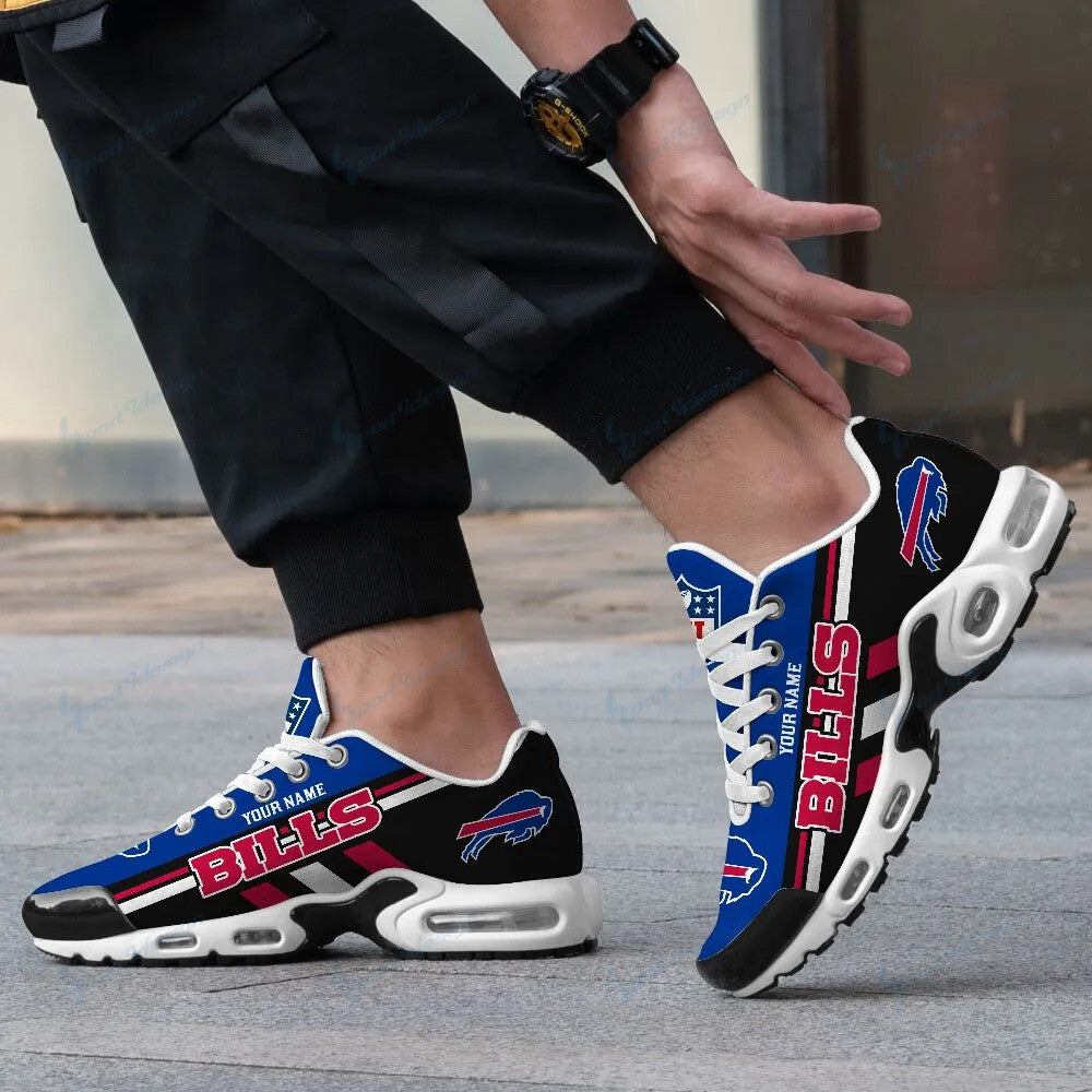 Buffalo Bills Personalized Plus T-N Youth Sneakers BG51
