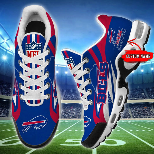 Buffalo Bills Personalized Plus T-N Youth Sneakers BG83