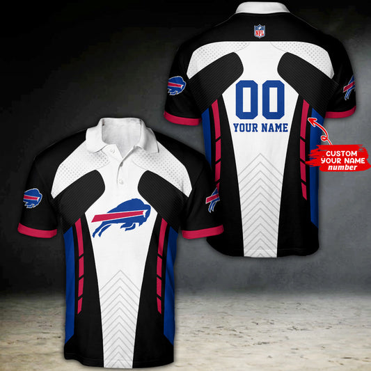 Buffalo Bills Personalized Polo T-shirt BG16