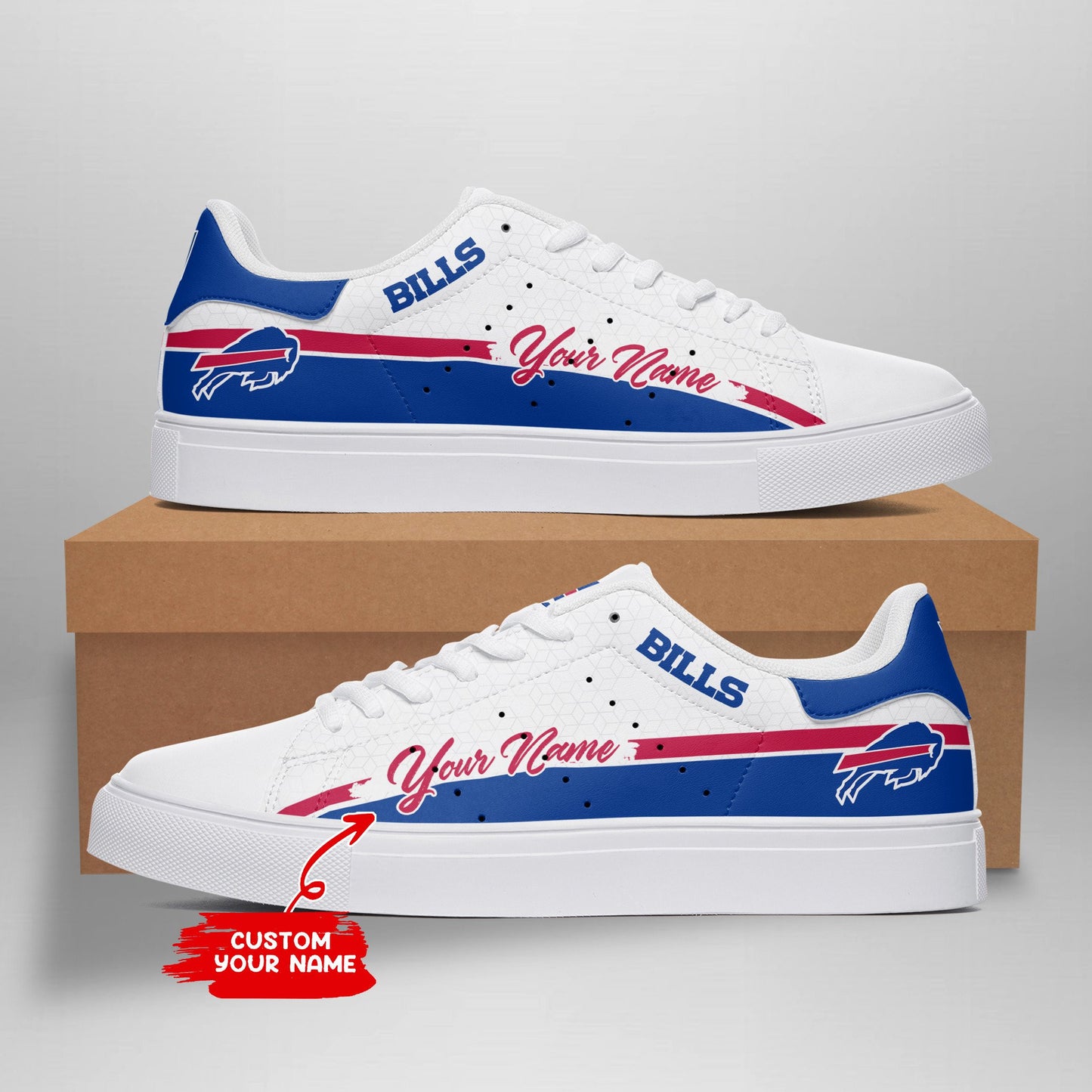 Buffalo Bills Personalized SS Custom Sneakers BG239