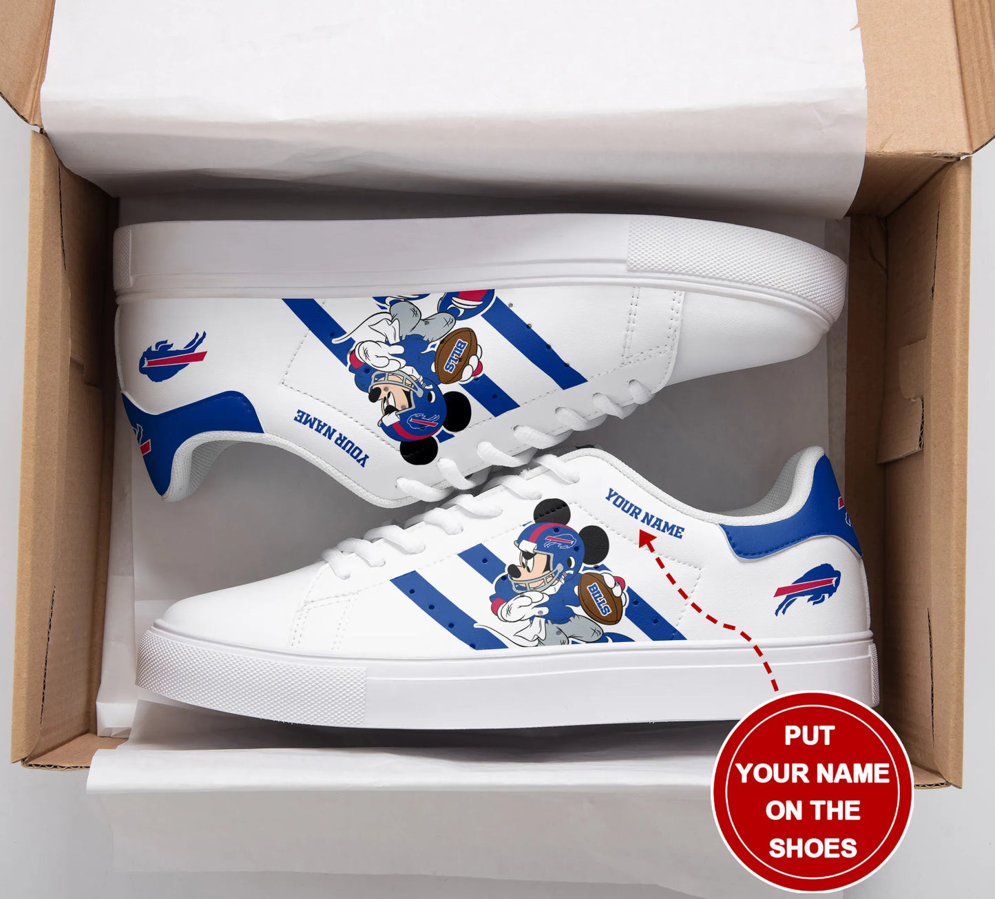 Buffalo Bills Personalized SS Custom Sneakers BG336