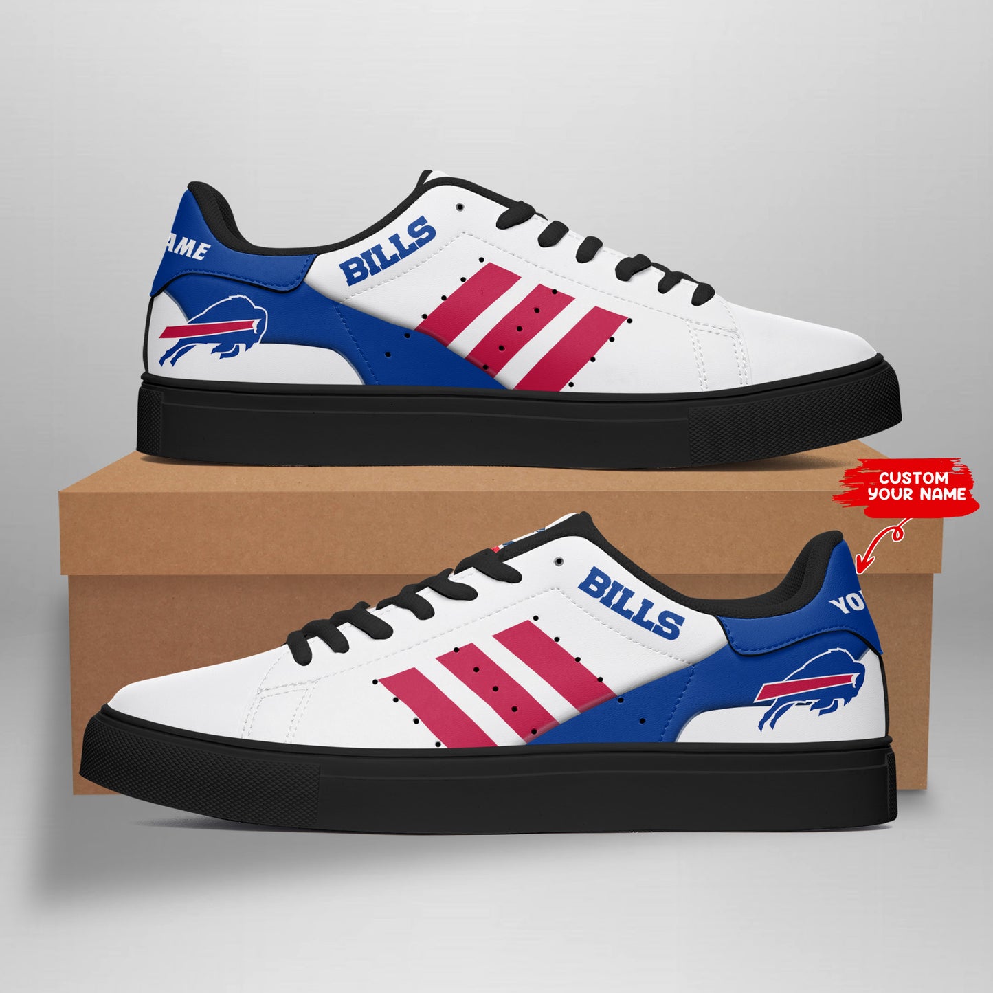 Buffalo Bills Personalized SS Custom Sneakers BG383