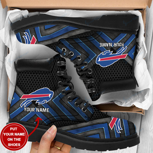 Buffalo Bills Personalized TBL Boots BG06