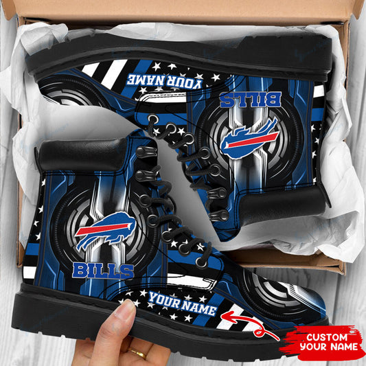 Buffalo Bills Personalized TBL Boots BG09