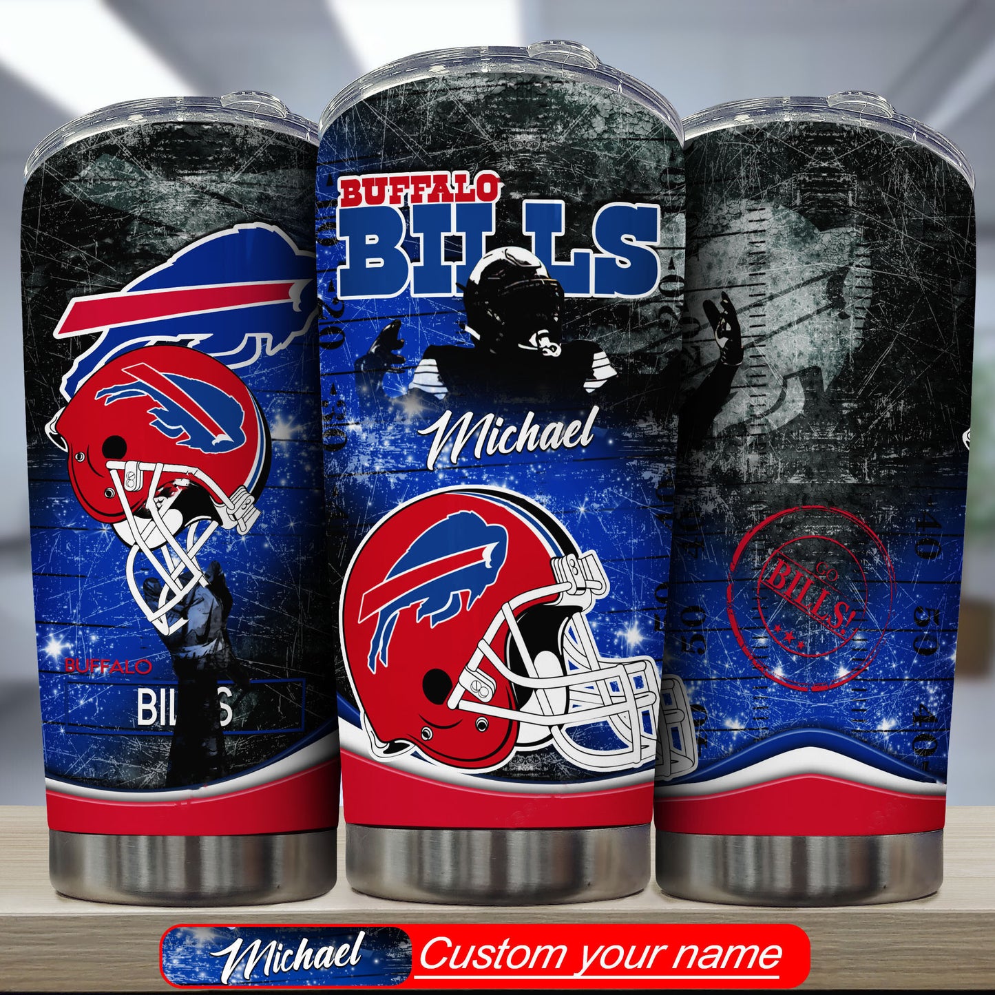 Buffalo Bills Personalized Tumbler BG313