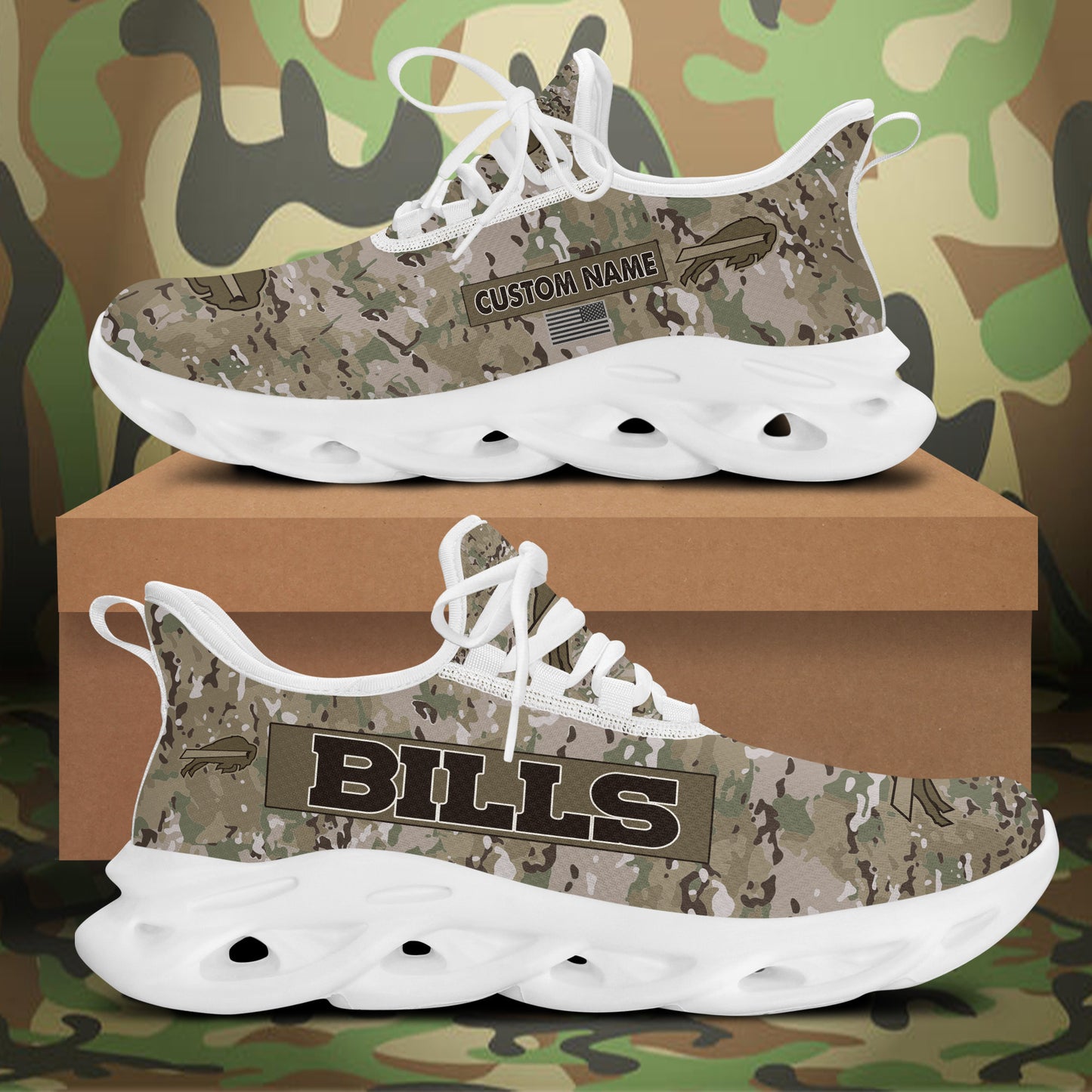 Buffalo Bills Personalized Yezy Running Sneakers 918