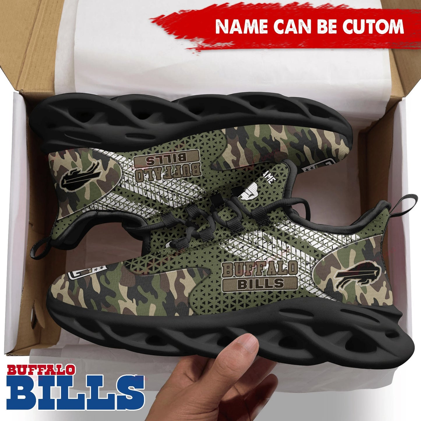 Buffalo Bills Personalized Yezy Running Sneakers SPD593