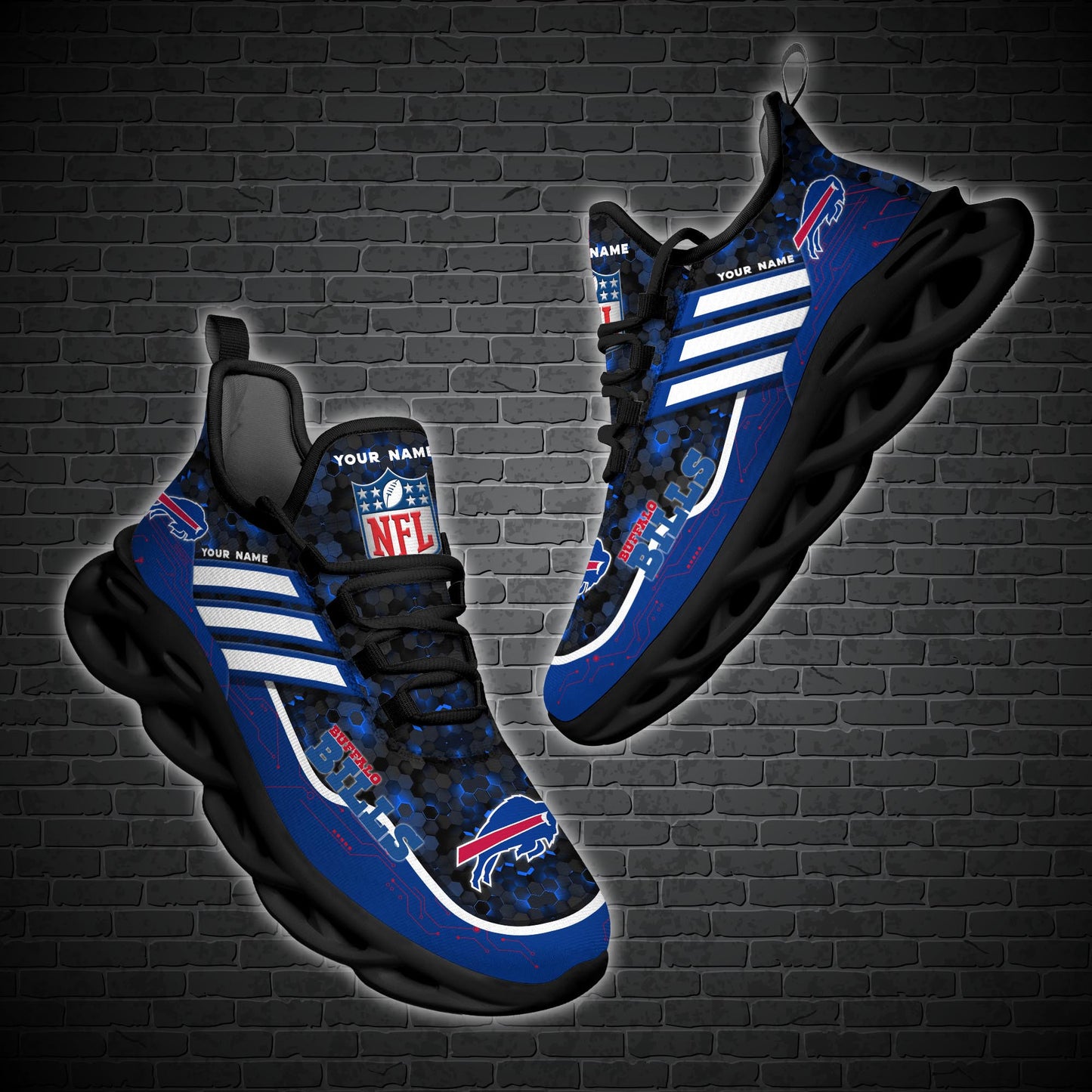 Buffalo Bills Personalized Yezy Running Sneakers SPD642