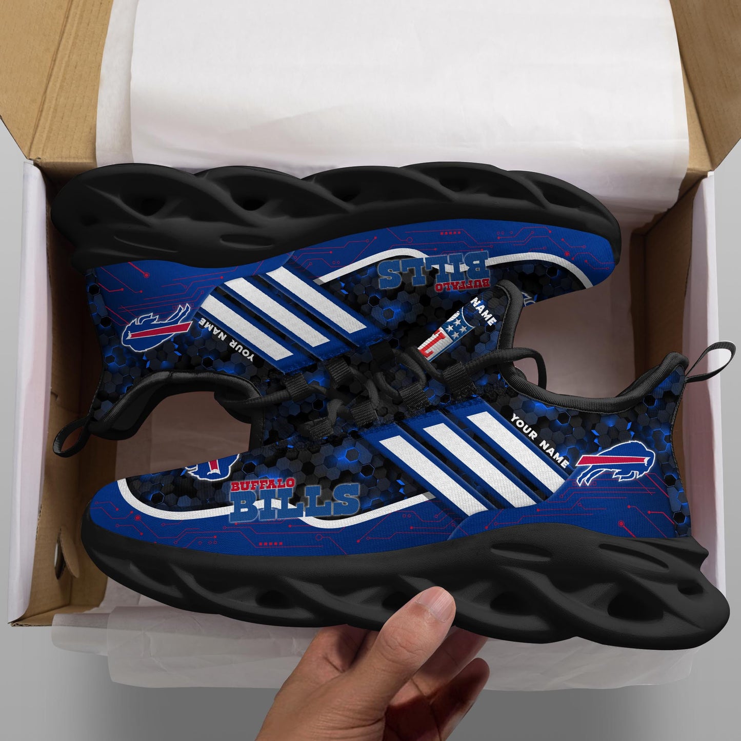 Buffalo Bills Personalized Yezy Running Sneakers SPD642