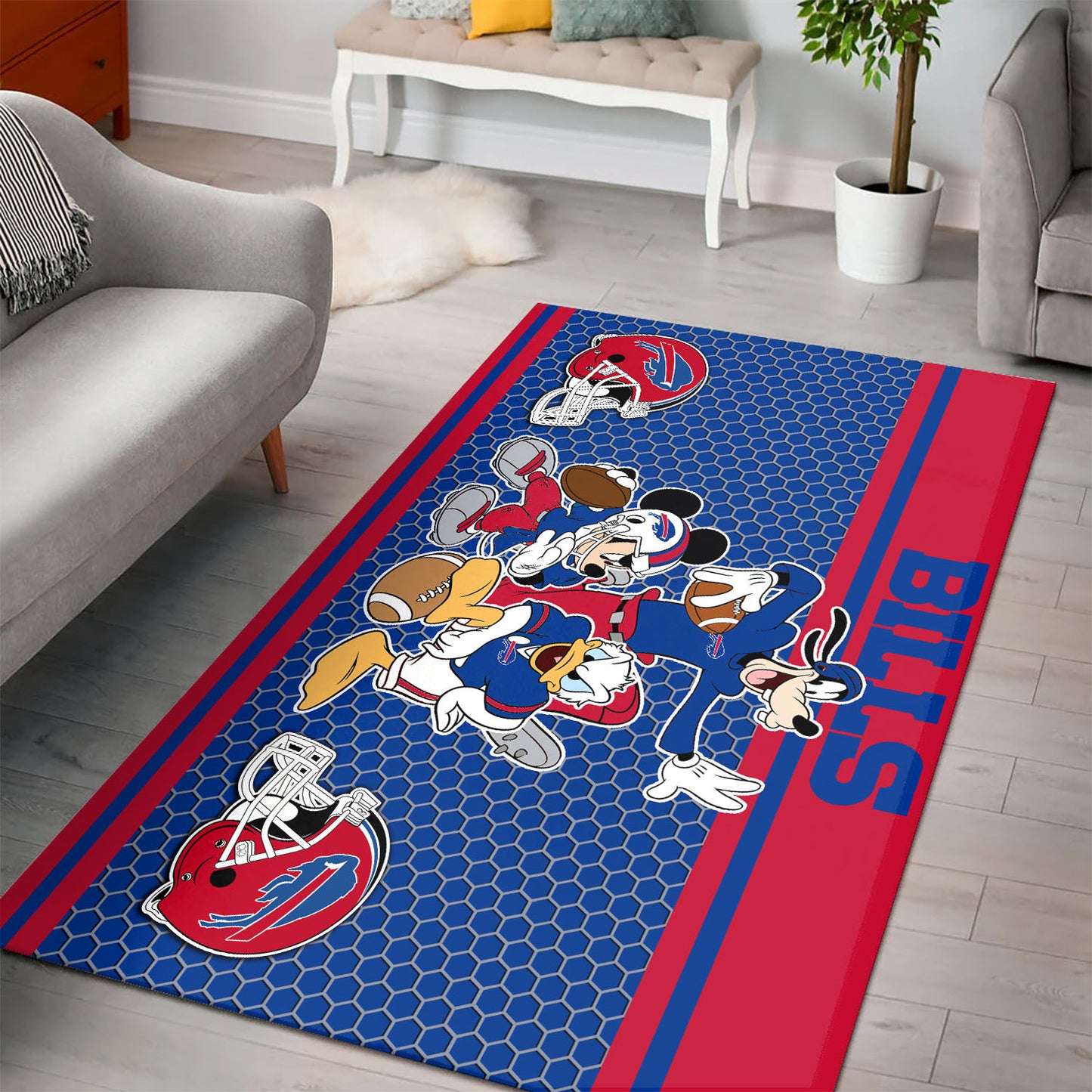 Buffalo Bills Premium Rectangle Rug 73